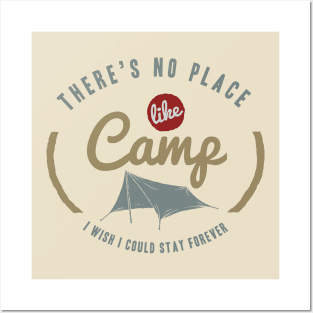 No Place Like Camp Posters and Art